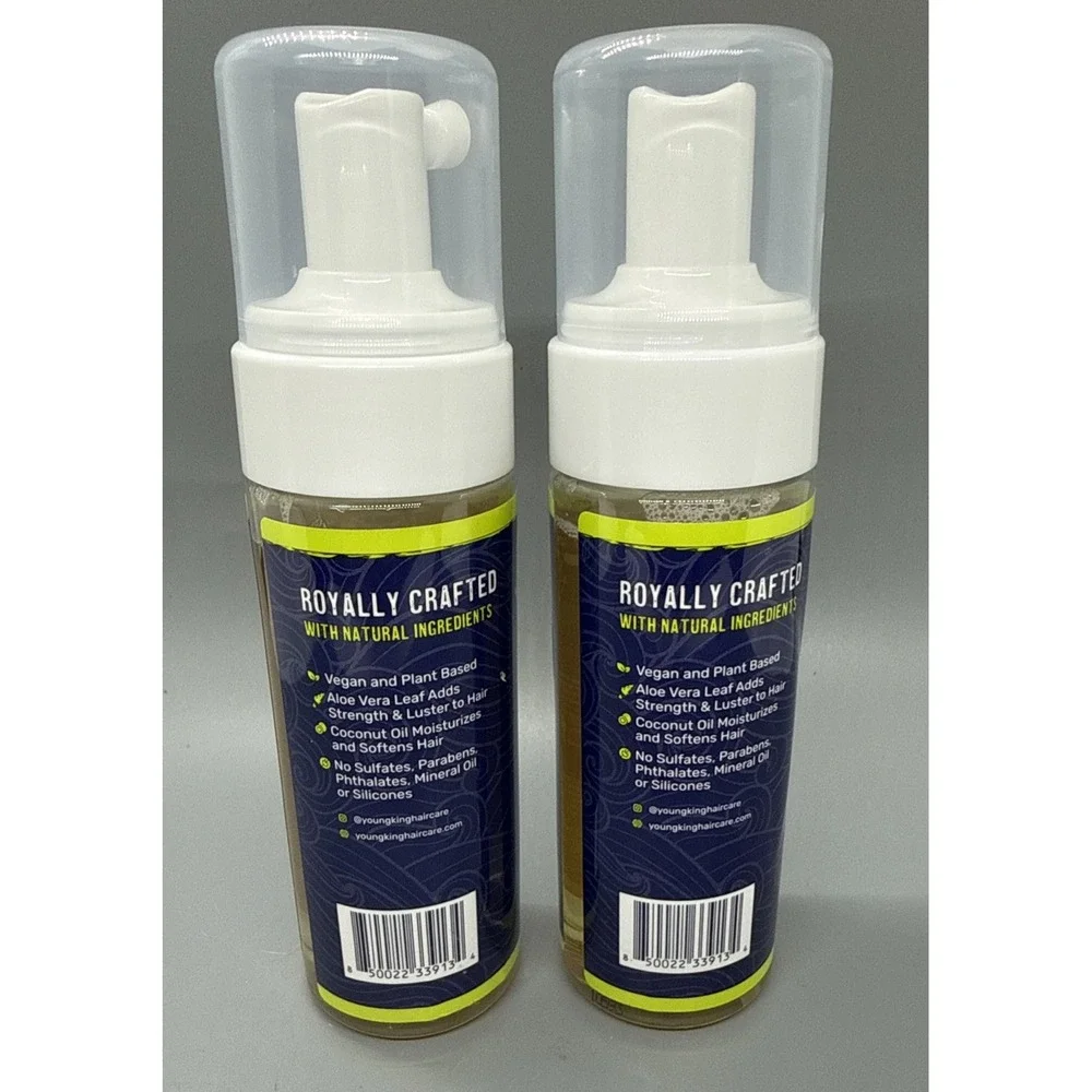 Lot Of 2 Young King Hair Care - Hair Mousse 6 oz USA